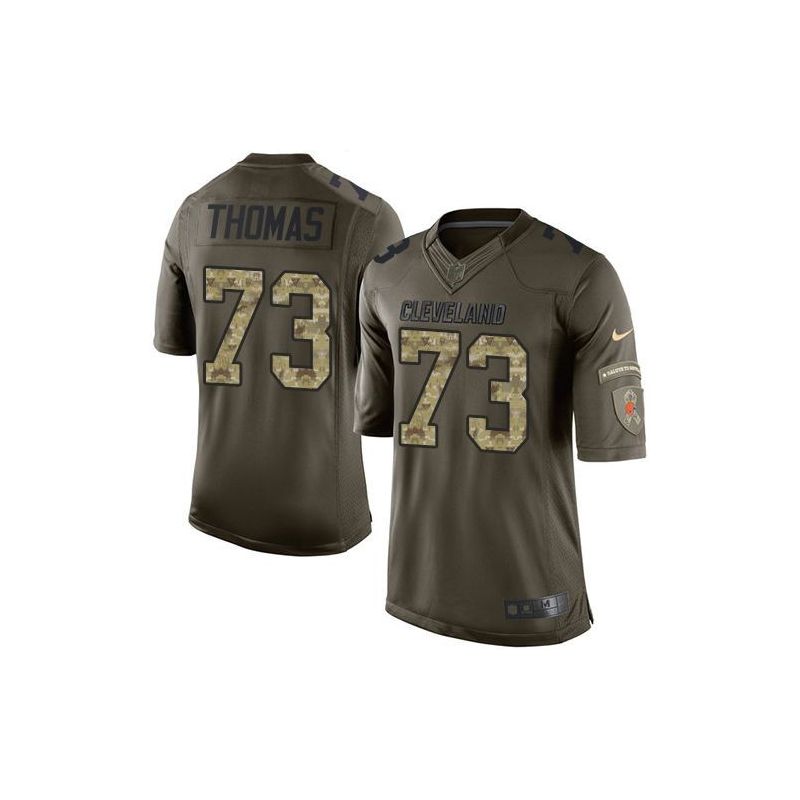 Cheap Joe Thomas Browns Salute TO Service Jersey From China #73 Olive Cheap Joe Thomas Browns Salute TO Service Jersey From China #73 Olive