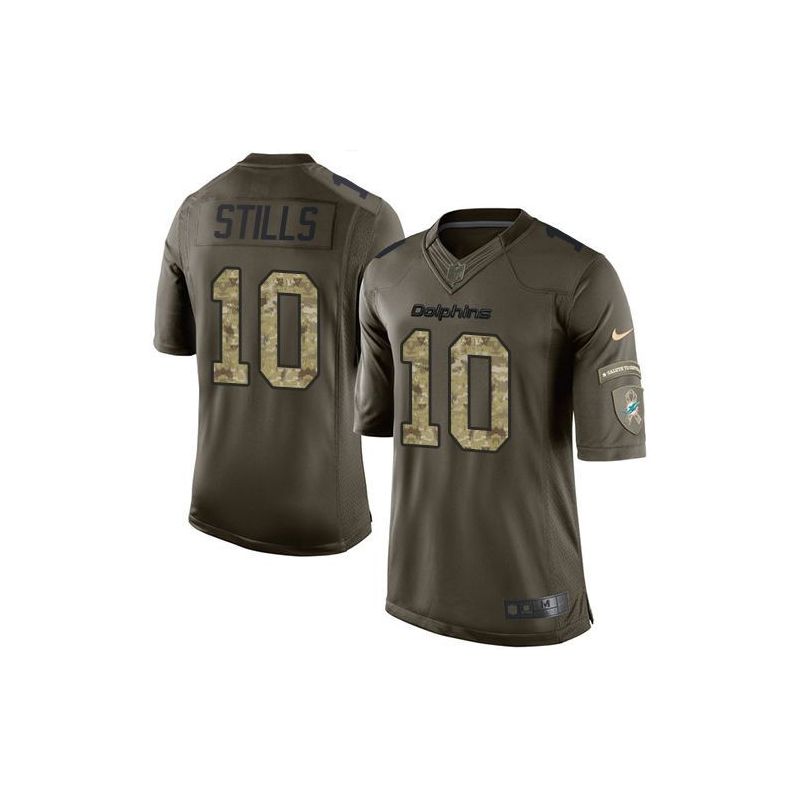 Cheap Kenny Stills Dolphins Salute TO Service Jersey From China #10 Olive Cheap Kenny Stills Dolphins Salute TO Service Jersey From China #10 Olive