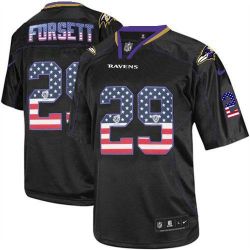Cheap Justin Forsett Ravens USA Flag Fashion Jersey From China #29