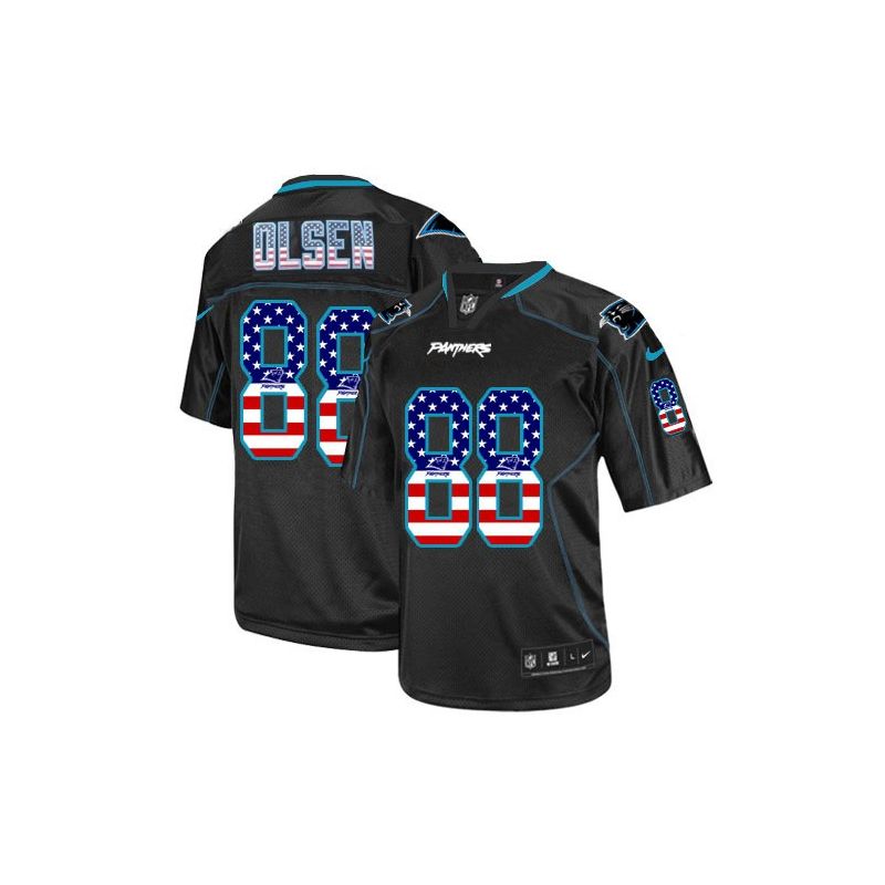 Cheap Greg Olsen Panthers USA Flag Fashion Jersey From China #88 Cheap Greg Olsen Panthers USA Flag Fashion Jersey From China #88