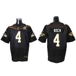 Cheap Sam Koch Ravens 2016 PRO BOWL Jersey From China #4 Black