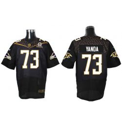 Cheap Marshal Yanda Ravens 2016 PRO BOWL Jersey From China #73 Black