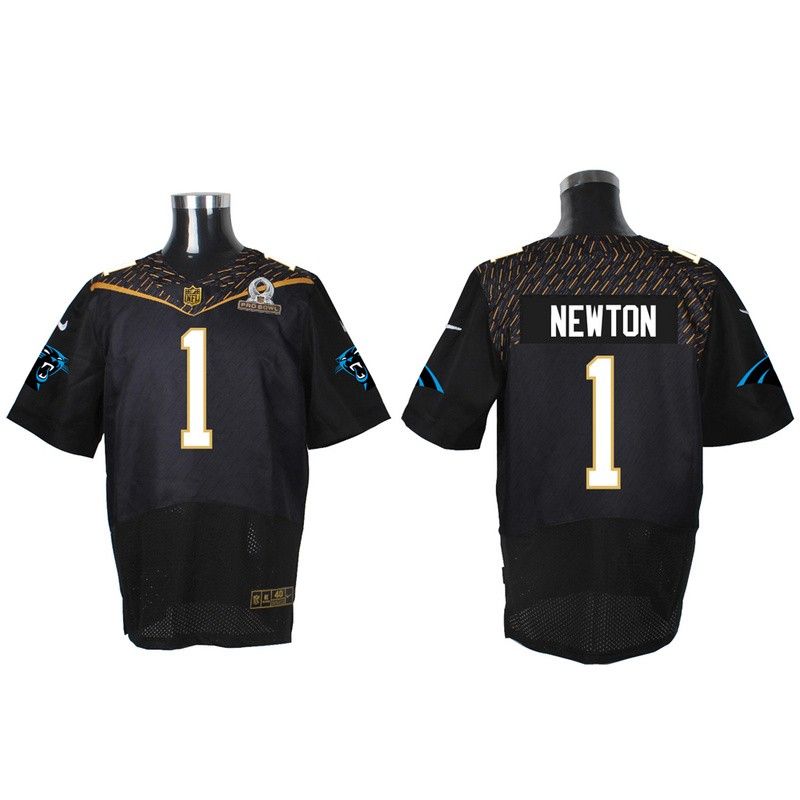 Cheap Cam Newton Panthers 2016 PRO BOWL Jersey From China #1 Black Cheap Cam Newton Panthers 2016 PRO BOWL Jersey From China #1 Black