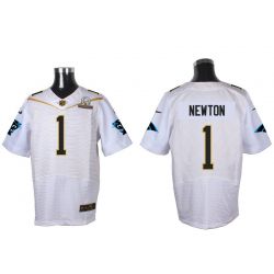 Cheap Cam Newton Panthers 2016 PRO BOWL Jersey From China #1 White