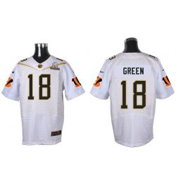 Cheap AJ Green Bengals 2016 PRO BOWL Jersey From China #18 White