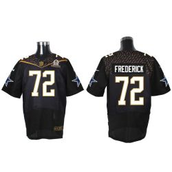 Cheap Travis Frederick Cowboys 2016 PRO BOWL Jersey From China #72 Black