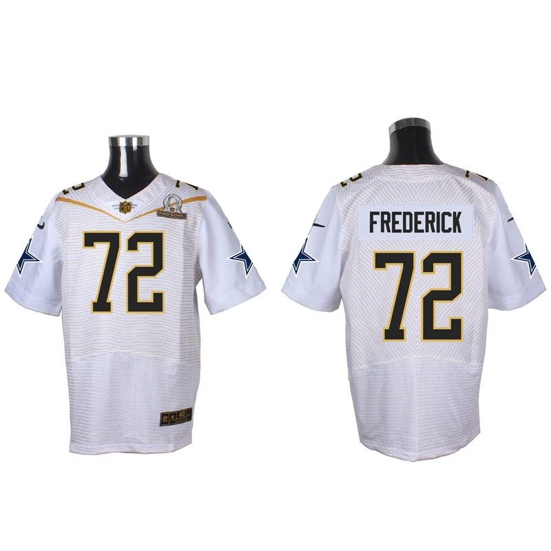 Cheap Travis Frederick Cowboys 2016 PRO BOWL Jersey From China #72 White
