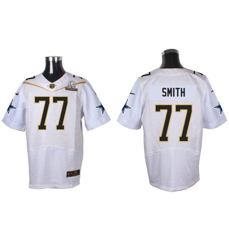 Cheap Tyron Smith Cowboys 2016 PRO BOWL Jersey From China #77 White