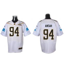 Cheap Ziggy Ansah Lions 2016 PRO BOWL Jersey From China #94 White