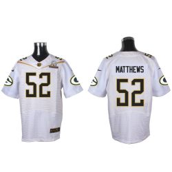 Cheap Clay Matthews Packers 2016 PRO BOWL Jersey From China #52 White