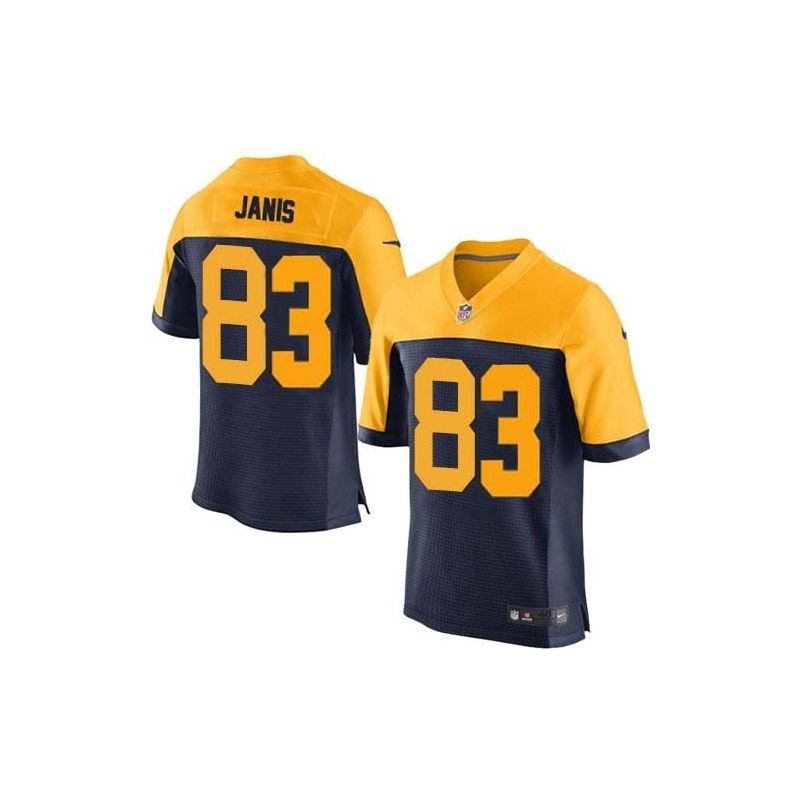 Cheap Jeff Janis Packers Elite Jersey From China #83 Navy Throwback Alternate