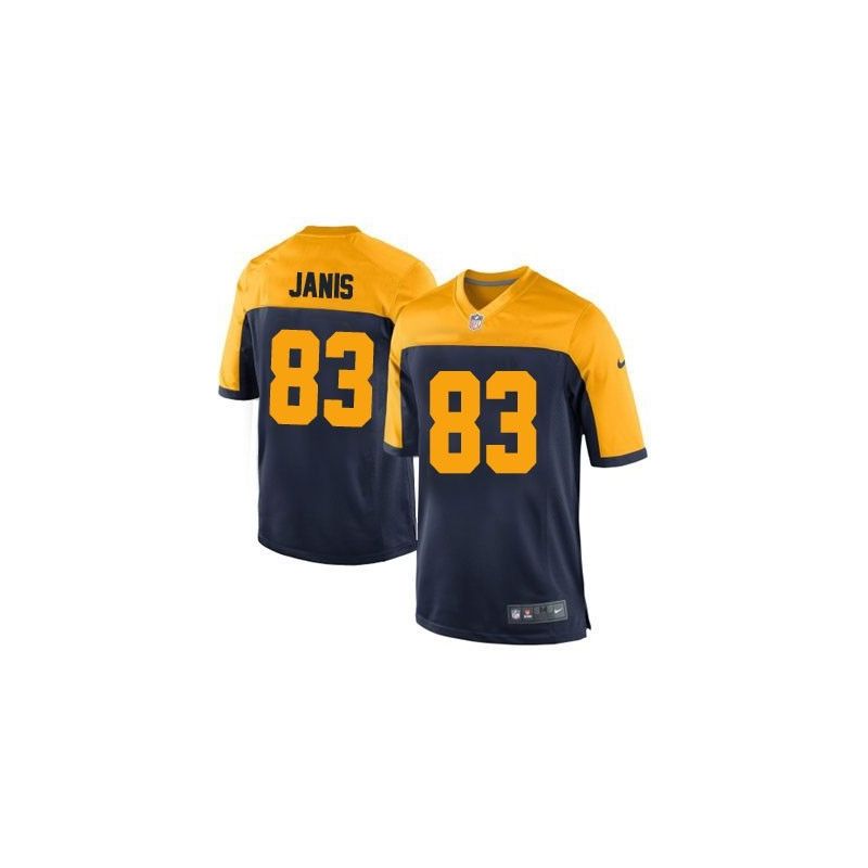 Cheap Jeff Janis Packers Youth Jersey From China #83 Navy Throwback Alternate