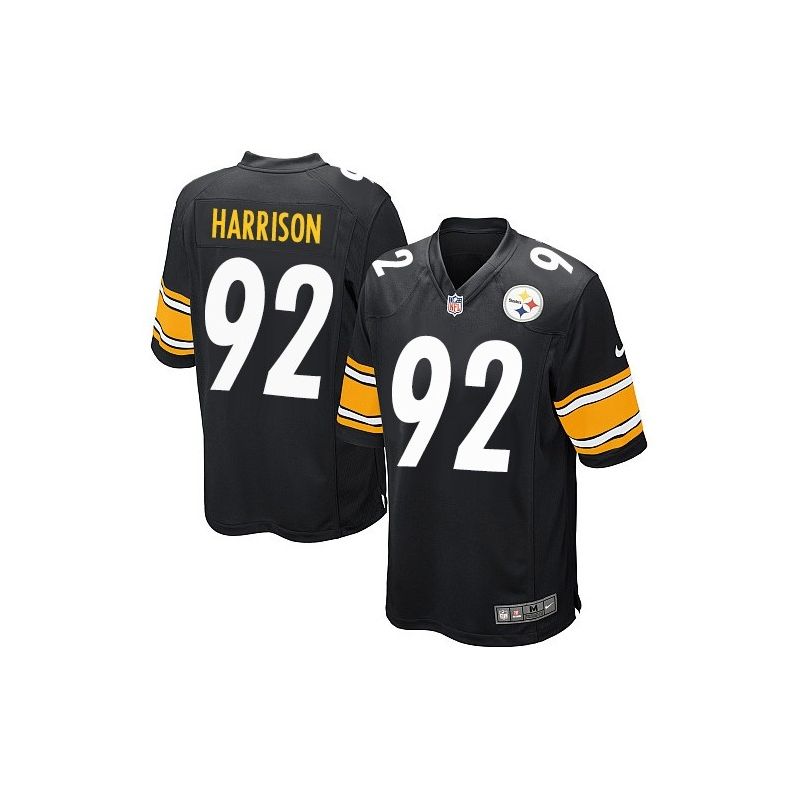 Cheap James Harrison Steelers Jersey #92 Black From China Game Cheap James Harrison Steelers Jersey #92 Black From China Game