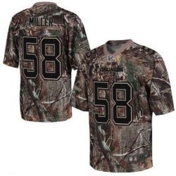 Cheap Von Miller Broncos Jersey From China #58 Camo Realtree Camo