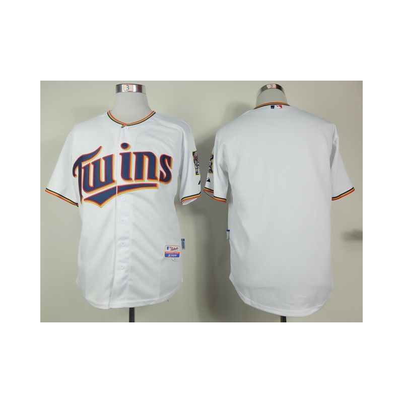 Cheap Blank Twins White 2015 Jersey From China In Men Women Youth Size