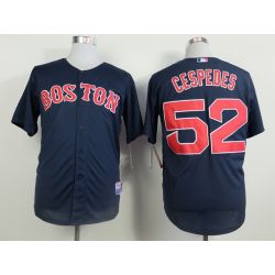 Cheap Yoenis Cespedes Red Sox Dark Blue Jersey From China #52 In Men Women Youth Size