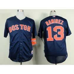 Cheap Hanley Ramirez Red Sox Blue Jersey From China #13 In Men Women Youth Size