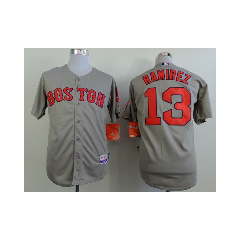 Cheap Hanley Ramirez Red Sox Grey Jersey From China #13 In Men Women Youth Size Cheap Hanley Ramirez Red Sox Grey Jersey From China #13 In Men Women Youth Size