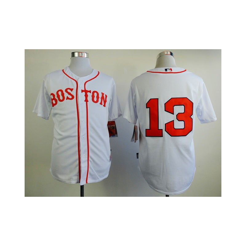 Cheap Hanley Ramirez Red Sox White Jersey From China #13 In Men Women Youth Size
