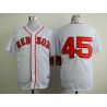 Cheap Pedro Martinez Red Sox White Jersey From China #45 In Men Women Youth Size