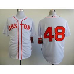 Cheap Pablo Sandoval Red Sox White Jersey From China #48 In Men Women Youth Size