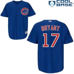 Cheap Kris Bryant Cubs Blue Jersey From China #17 In Men Women Youth Size