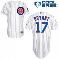 Cheap Kris Bryant Cubs White Jersey From China #17 In Men Women Youth Size