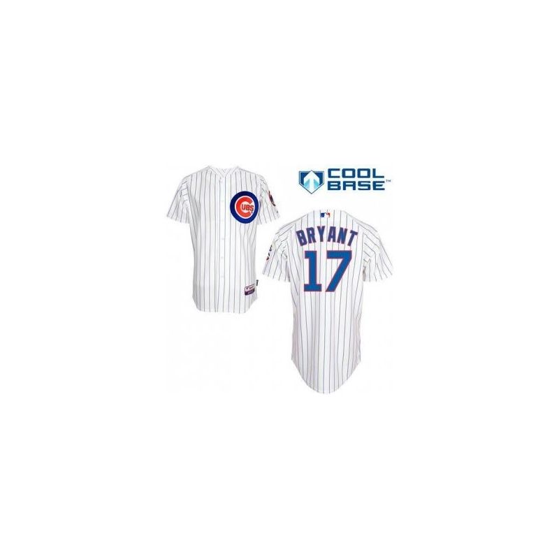 Cheap Kris Bryant Cubs White Jersey From China #17 In Men Women Youth Size