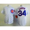 Cheap Jon Lester Cubs White Jersey From China #34 In Men Women Youth Size