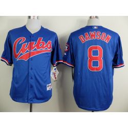 Cheap Andre Dawson Cubs Blue 1994 Turn Back The Clock Jersey From China #8 In Men Women Youth Size