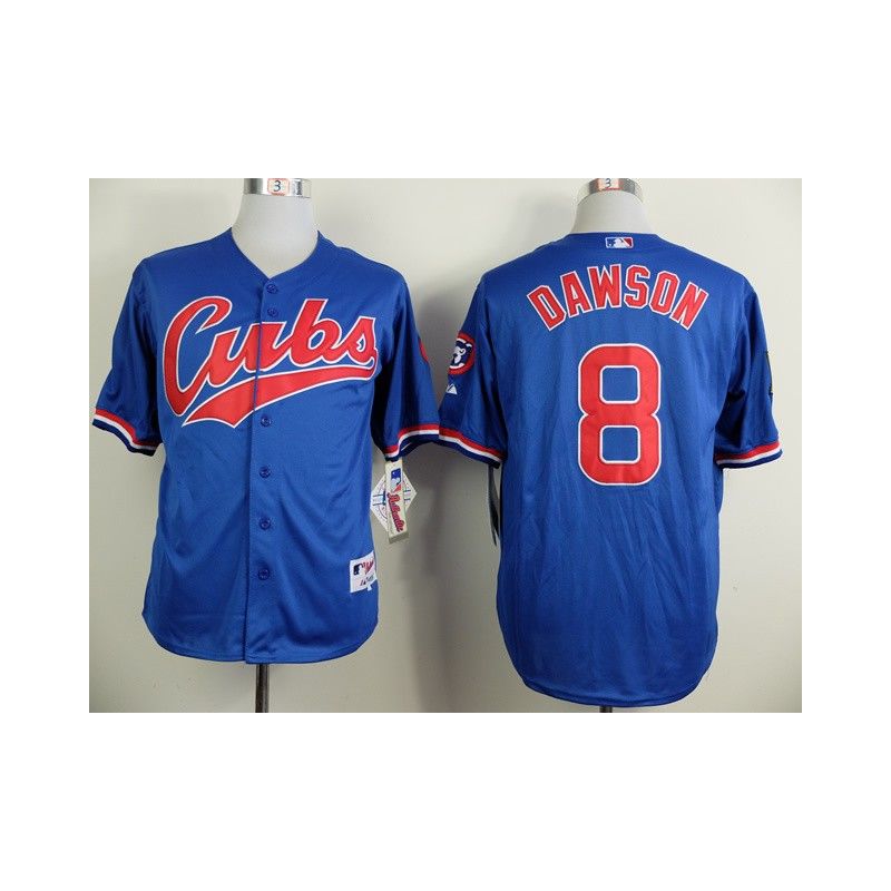 Cheap Andre Dawson Cubs Blue 1994 Turn Back The Clock Jersey From China #8 In Men Women Youth Size