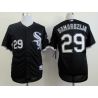 Cheap Jeff Samardzija White Sox Black Jersey From China #29 In Men Women Youth Size