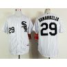 Cheap Jeff Samardzija White Sox White Jersey From China #29 In Men Women Youth Size