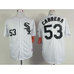 Cheap Melky Cabrera White Sox White Jersey From China #53 In Men Women Youth Size