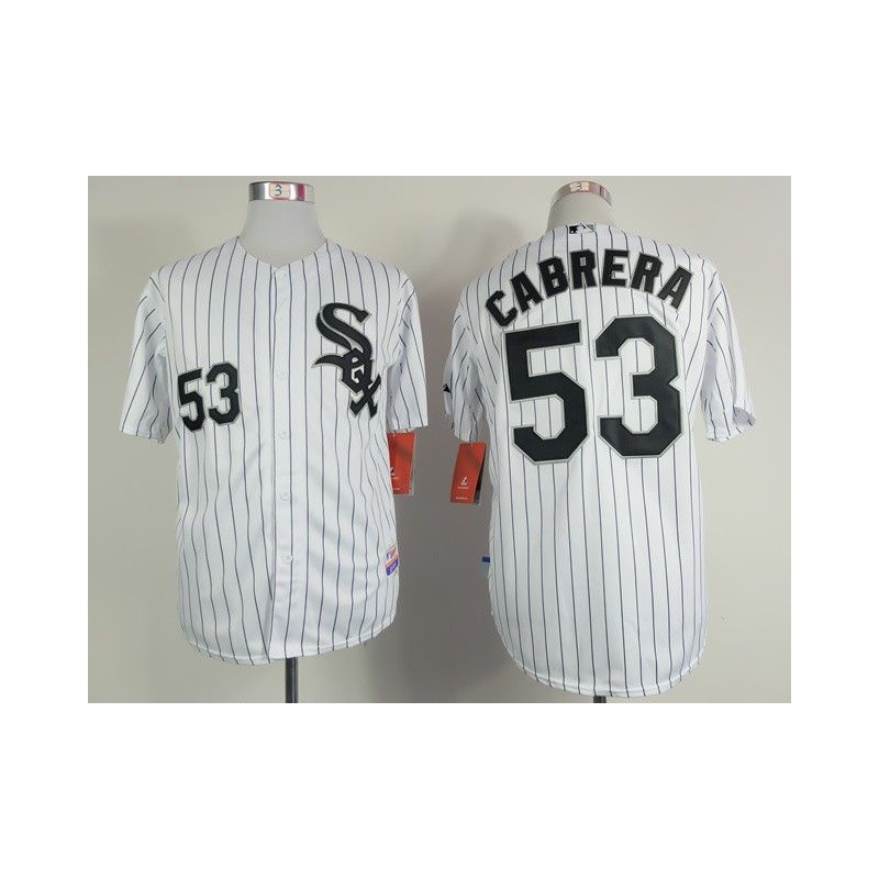 Cheap Melky Cabrera White Sox White Jersey From China #53 In Men Women Youth Size