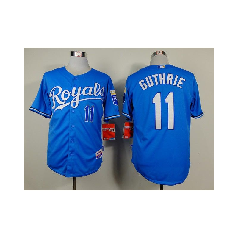 Cheap Jeremy Guthrie Royals Blue Jersey From China #11 In Men Women Youth Size