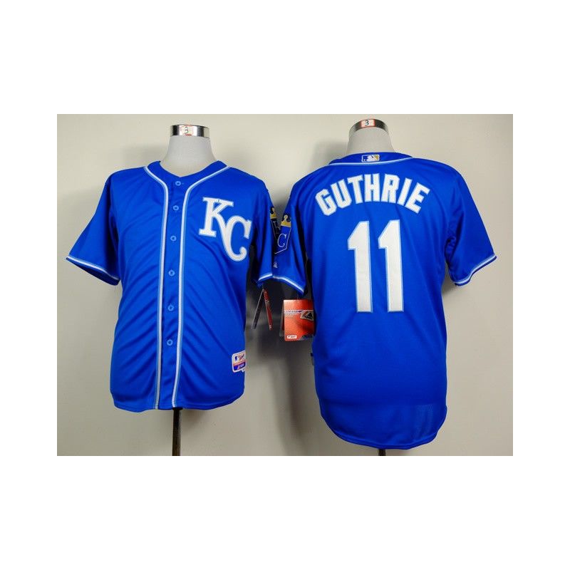 Cheap Jeremy Guthrie Royals Blue 2014 Jersey From China #11 In Men Women Youth Size