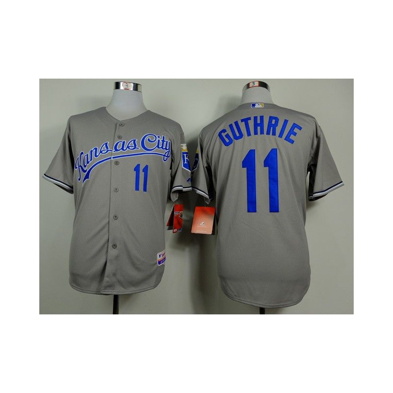 Cheap Jeremy Guthrie Royals Grey Jersey From China #11 In Men Women Youth Size