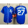 Cheap Brandon Finnegan Royals Blue 2014 Jersey From China #27 In Men Women Youth Size