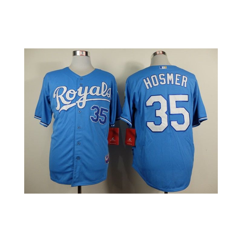 Cheap Eric Hosmer Royals Blue Jersey From China #35 In Men Women Youth Size