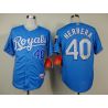 Cheap Kelvin Herrera Royals Blue Jersey From China #40 In Men Women Youth Size