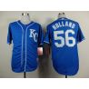 Cheap Greg Holland Royals Blue 2014 Jersey From China #56 In Men Women Youth Size