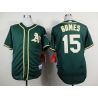 Cheap Jonny Gomes Athletics Green Jersey From China #15 In Men Women Youth Size