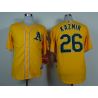 Cheap Scott Kazmir Athletics Yellow Jersey From China #26 In Men Women Youth Size