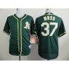 Cheap Brandon Moss Athletics Green Jersey From China #37 In Men Women Youth Size