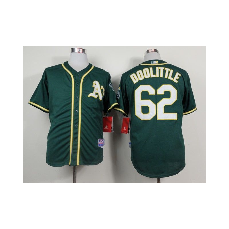 Cheap Sean Doolittle Athletics Green Jersey From China #62 In Men Women Youth Size