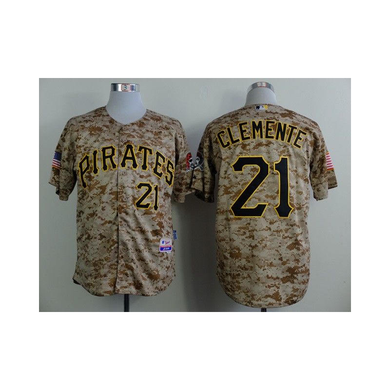 Cheap Roberto Clemente Pirates Camo Jersey From China #21 In Men Women Youth Size Cheap Roberto Clemente Pirates Camo Jersey From China #21 In Men Women Youth Size