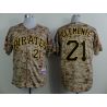 Cheap Roberto Clemente Pirates Camo Jersey From China #21 In Men Women Youth Size
