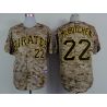 Cheap Andrew McCutchen Pirates Camo Jersey From China #22 In Men Women Youth Size