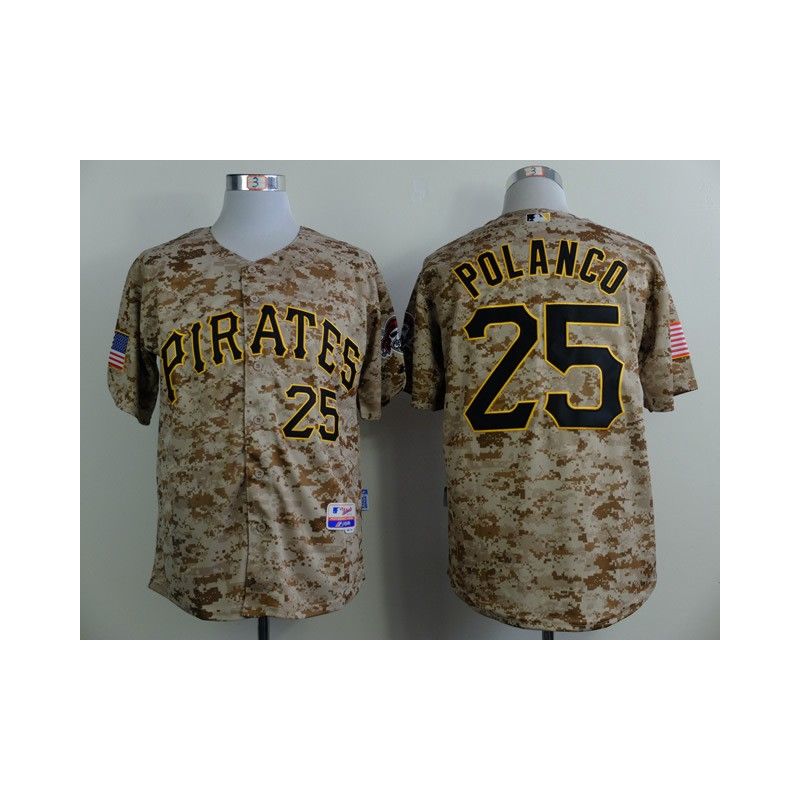 Cheap Gregory Polanco Pirates Camo Jersey From China #25 In Men Women Youth Size Cheap Gregory Polanco Pirates Camo Jersey From China #25 In Men Women Youth Size